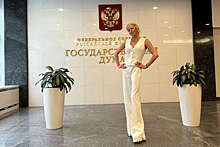 Балерина Анастасия Волочкова снялась в Госдуме