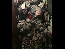 В Перми нашли квартиру, доверху забитую мусором