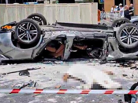 Друг водителя упавшего в Краснодаре BMW: Погибший купил автомобиль два месяца назад