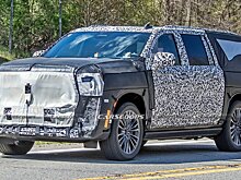 Шпионы засняли новый Cadillac Escalade V на тестах