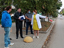 Елена Сорокина осмотрела ход ремонта рязанских дорог