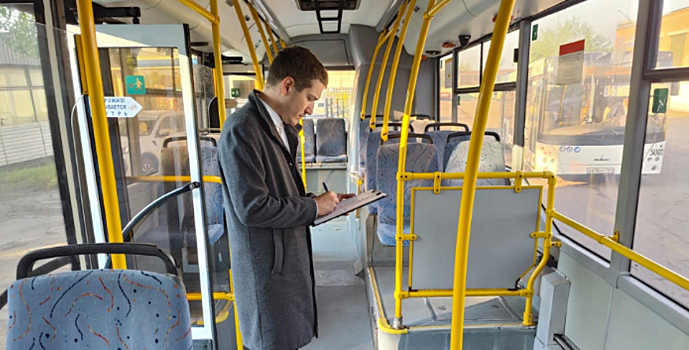 В Ростове проверили исправность систем кондиционирования в общественном транспорте