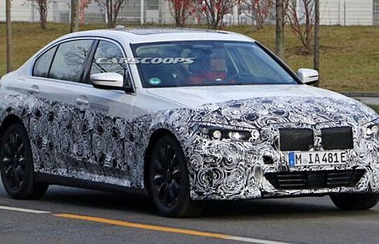 BMW тестирует электрическую версию BMW 3-Series