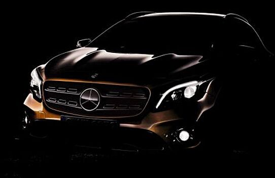 В Детройте пройдет премьера рестайлингового кроссовера Mercedes-Benz GLA