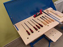 В одной из школ Кургана открыли обновленные трудовые классы