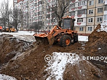 На месте обнаружения снаряда в Белгороде завершаются земляные работы