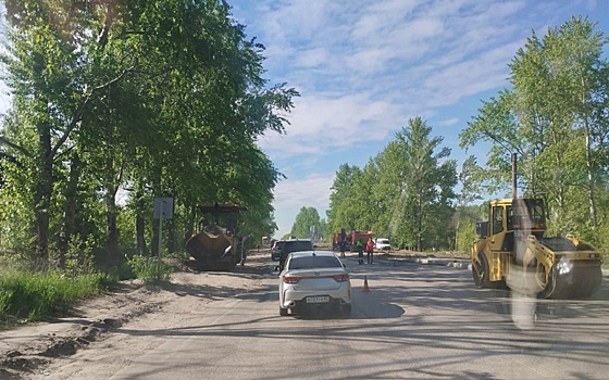 В Рязани ремонт дороги на Черновицкой закончат к 30 июля