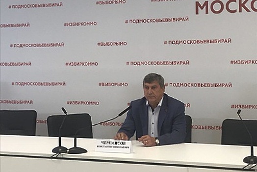 Черемисов назвал выборы на пост губернатора Московской области хорошо организованными