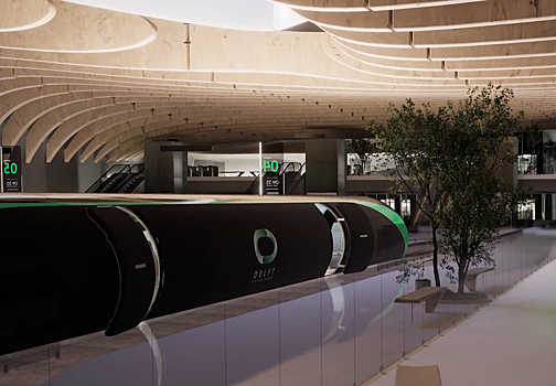 Компания Илона Маска показала, как могут выглядеть станции Hyperloop (видео)