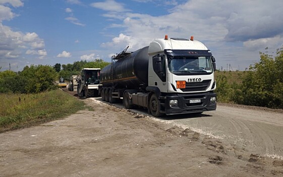 В Ряжском районе до конца сентября планируют отремонтировать дорогу к социально значимым объектам