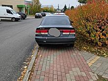 Курян просят присылать свои снимки автомобилей, размещённых на газонах