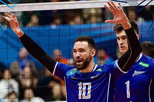 Волейбол, мужчины, Суперлига, Зенит Спб обыграл Локомотив 3:0 в центральном матче 14-го тура, обзор