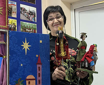 Рождественскую сказку подарили активистам акции «Нити добра»