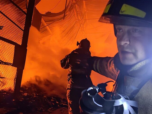 Пожар в покрасочном цехе ликвидировали в Тольятти