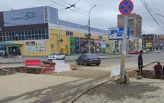 В Рязани восстановили движение транспорта по улице Грибоедова