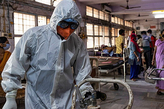 В Индии за сутки от коронавируса привились больше миллиона человек