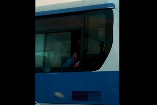 Челябинец на ходу справил нужду из окна пассажирского автобуса