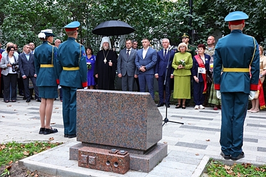 В Рязани заложили капсулу с землей городов-героев в память о победе в Великой Отечественной войне