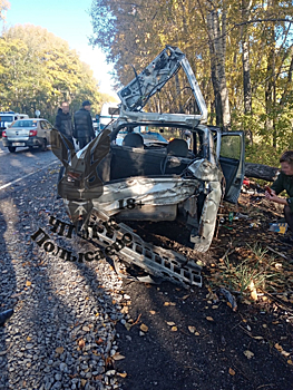 Очевидцы сообщили о смертельном ДТП на кузбасской трассе