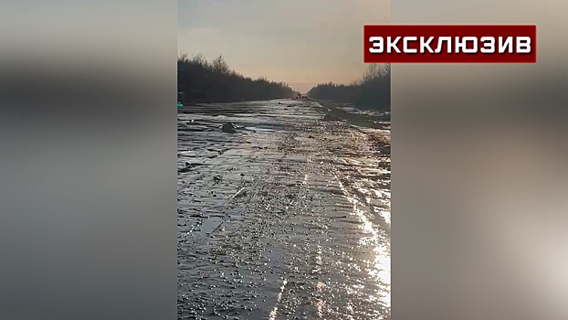 Очевидцы сняли, как сели после выброса пепла с Ключевской сопки размывают дороги