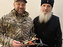 Митрополит Петр посетил Донбасс и встретился с мэром Оренбурга Сергеем Салминым