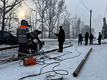 Коммунальная авария в Бодайбо: дома готовят к подаче отопления