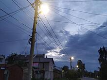 В Курске ремонтируют ЛЭП, поврежденные в ДТП