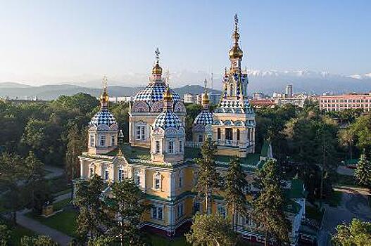 В Алма-Ате отреставрировали один из самых высоких православных храмов мира
