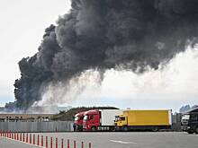 На Украине загорелось газовое хранилище