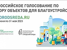 В Курской области за объекты благоустройства проголосовали свыше 72 тысяч человек