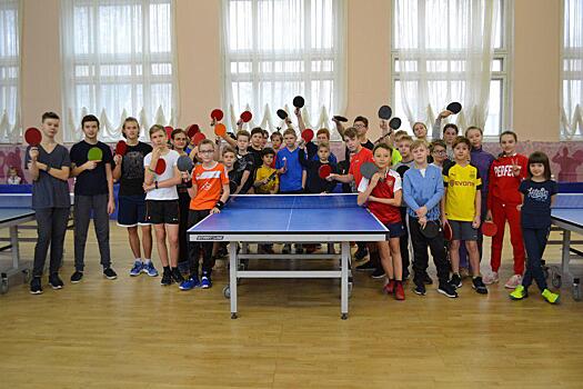 Более 50 человек приняли участие в зимнем турнире по настольному теннису в районе Сокол