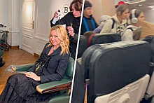 Рудковская пожаловалась на бизнес-класс в самолете за полмиллиона рублей