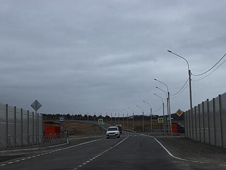 Шумозащитные экраны установили на федеральной трассе в забайкальском селе Жимбира