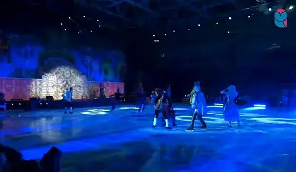 В Самаре состоялся показ ледового шоу Ильи Авербуха "Щелкунчик и Мышиный король"