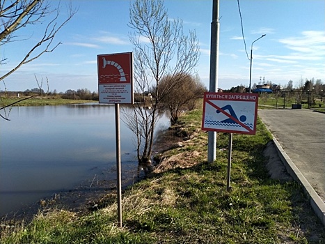 Работы по замене знаков безопасности на водных объектах провели в Роговском