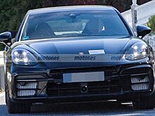 Новый Porsche Panamera 2022 тестируют в южной Европе