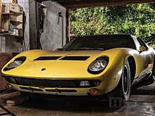 Еще один гараж и еще одна заброшенная Lamborghini Miura S