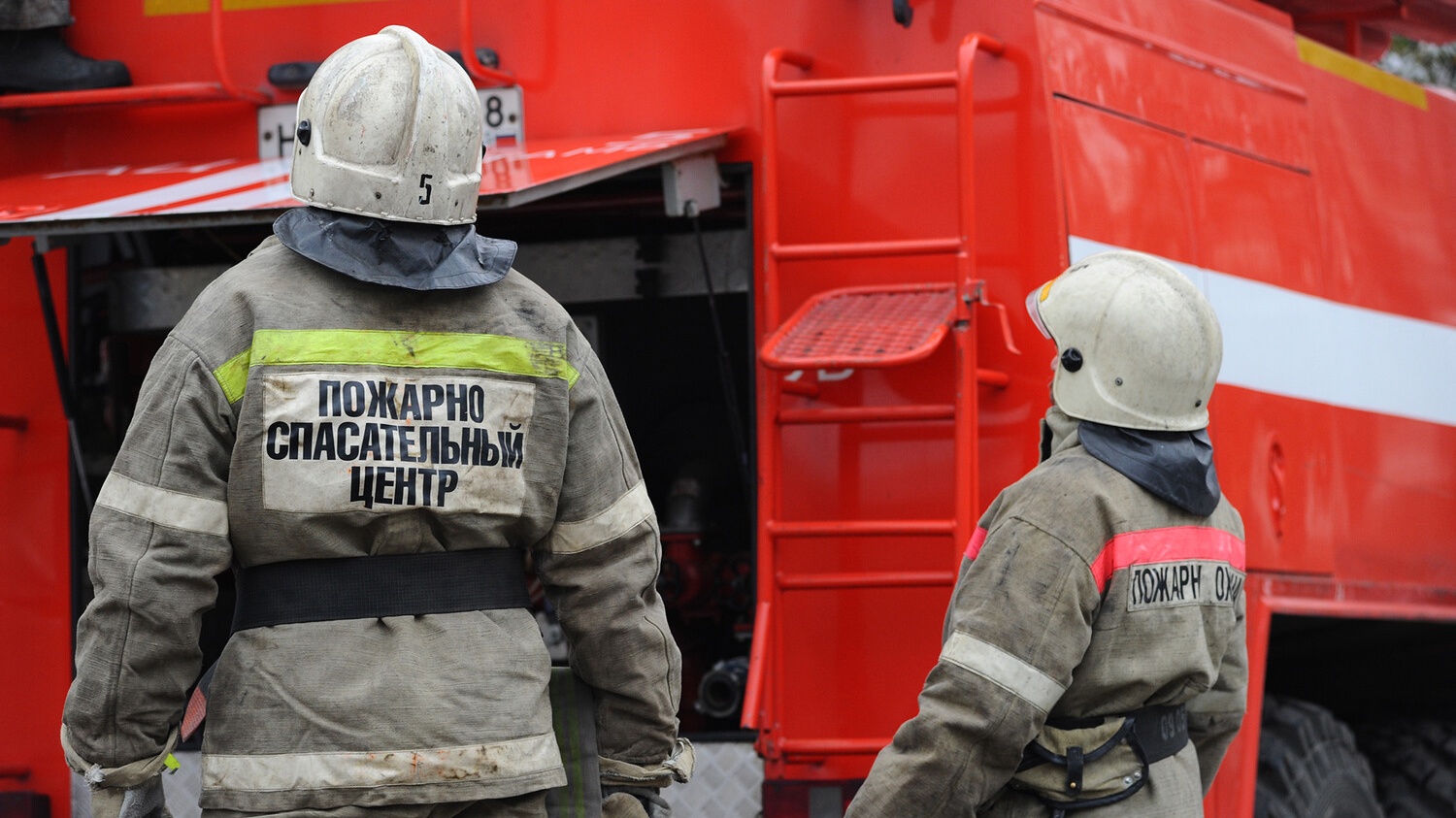 На Ставрополье потушили пожар на мусорном полигоне