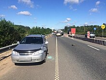 В Тверской области 13-летний мотоциклист сбил 9-летнего пешехода