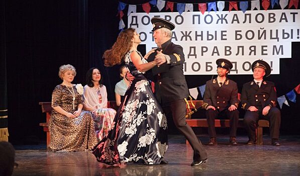 Военный концерт провели в Доме культуры «Стимул»