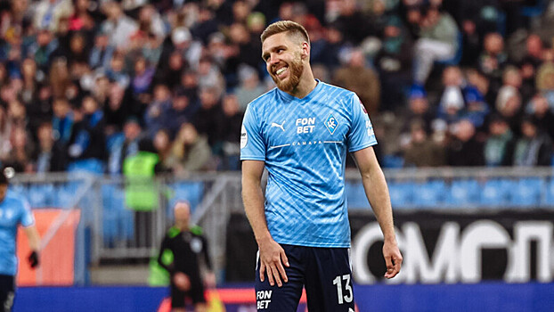 Форвард «Крыльев Советов» Иван Сергеев признан лучшим игроком матча против «Рубина»