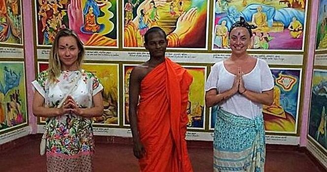 Наталья Фриске путешествует по Шри-Ланке без мужа