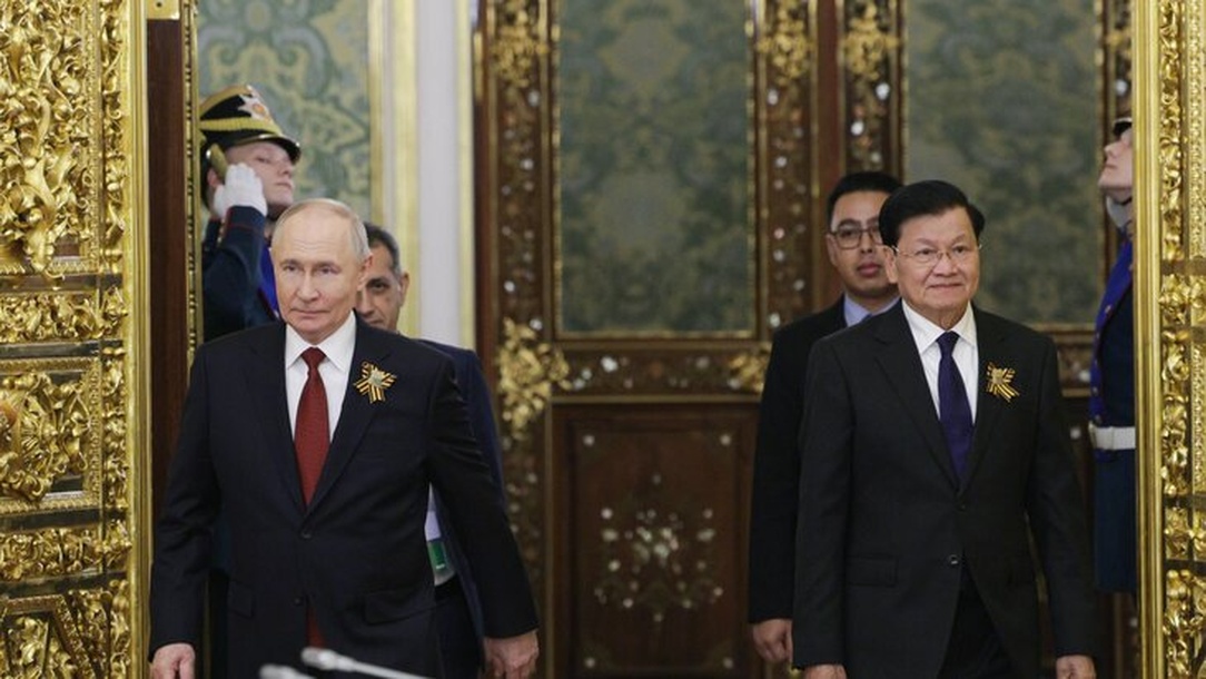 Путин провел переговоры с президентом Лаоса