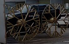 Жителя Краснодара накажут за «Приору» с колесами кареты