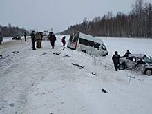 В ДТП с автобусом в Чувашии один человек погиб, пятеро ранены