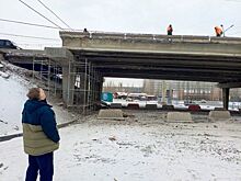 Ремонт путепровода у Мызинского моста могут завершить досрочно