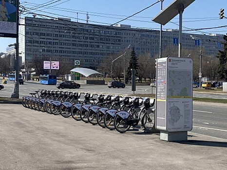 Взять на прокат велосипед можно на 11 станциях в Черемушках