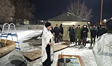 Волгоградские военные отметили Крещение Господне