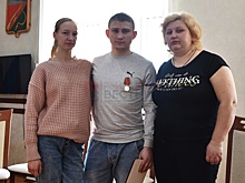Бойца наградили медалью Суворова