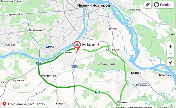 Трассу Р-158 перекроют ради строительства дублера проспекта Гагарина